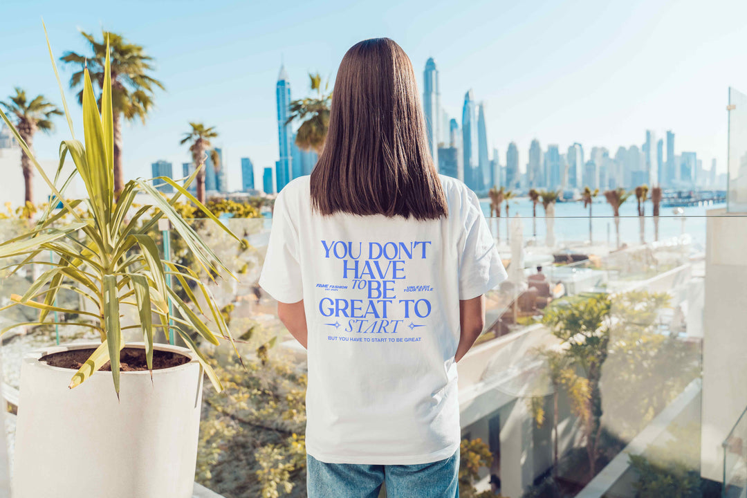 You don't have to be great oversized shirt