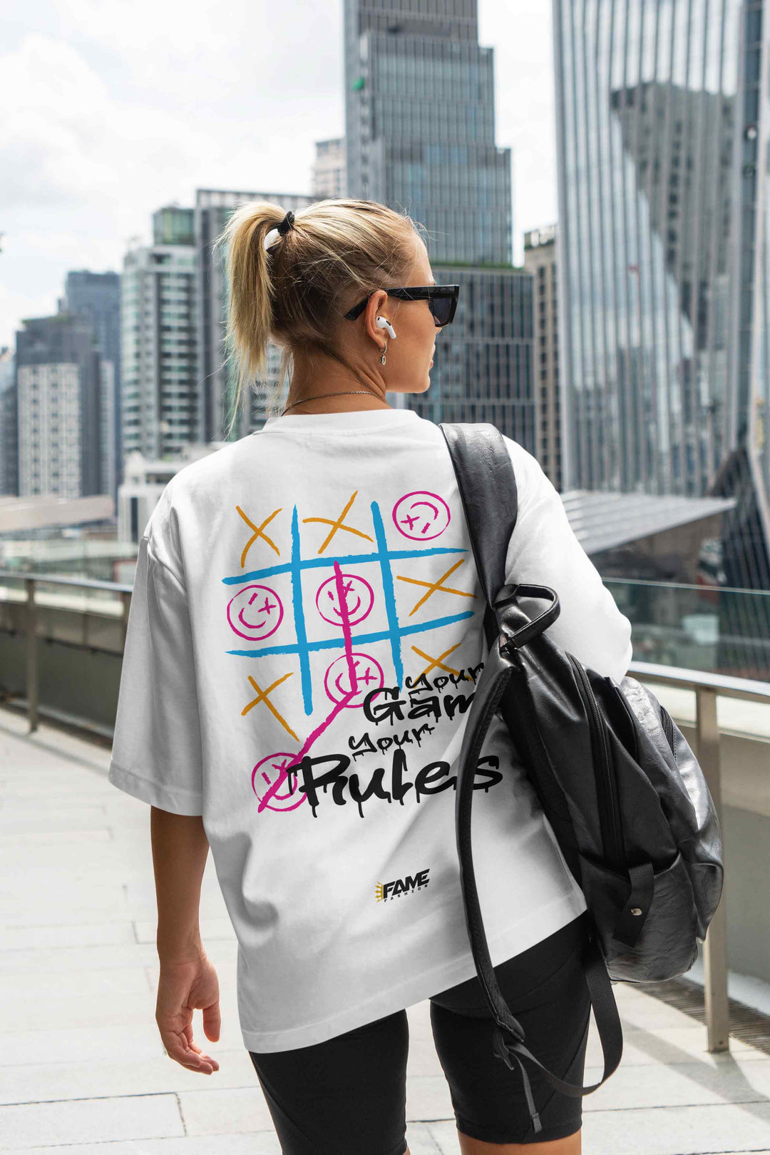 "Your Game, Your Rules" Oversized Tee