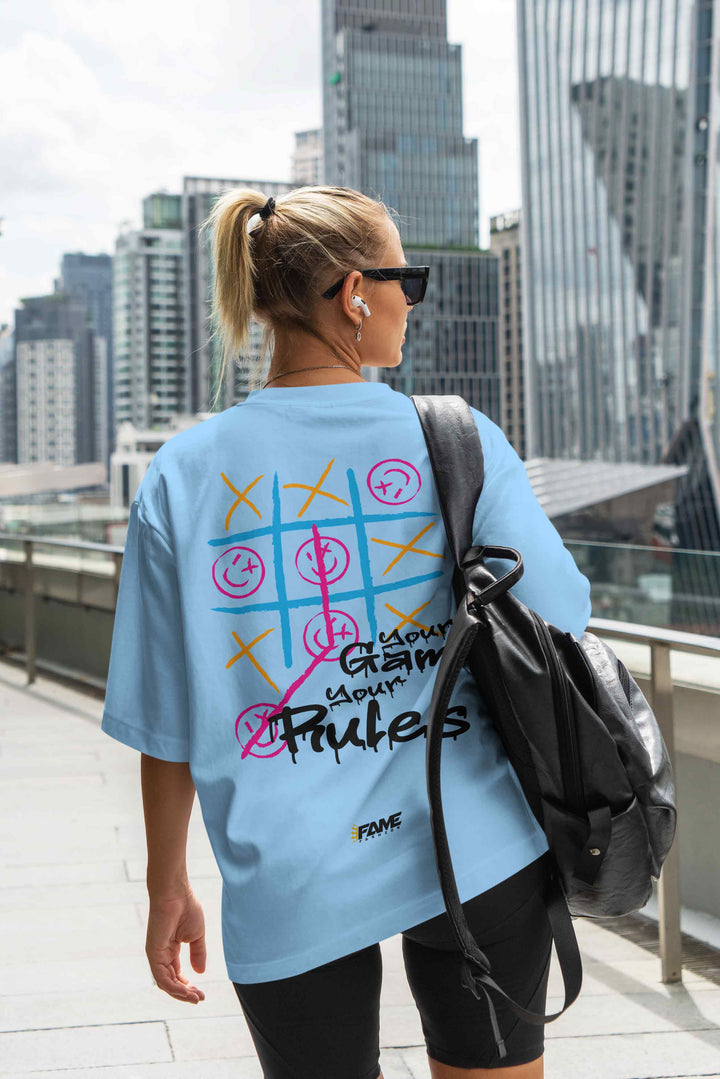"Your Game, Your Rules" Oversized Tee