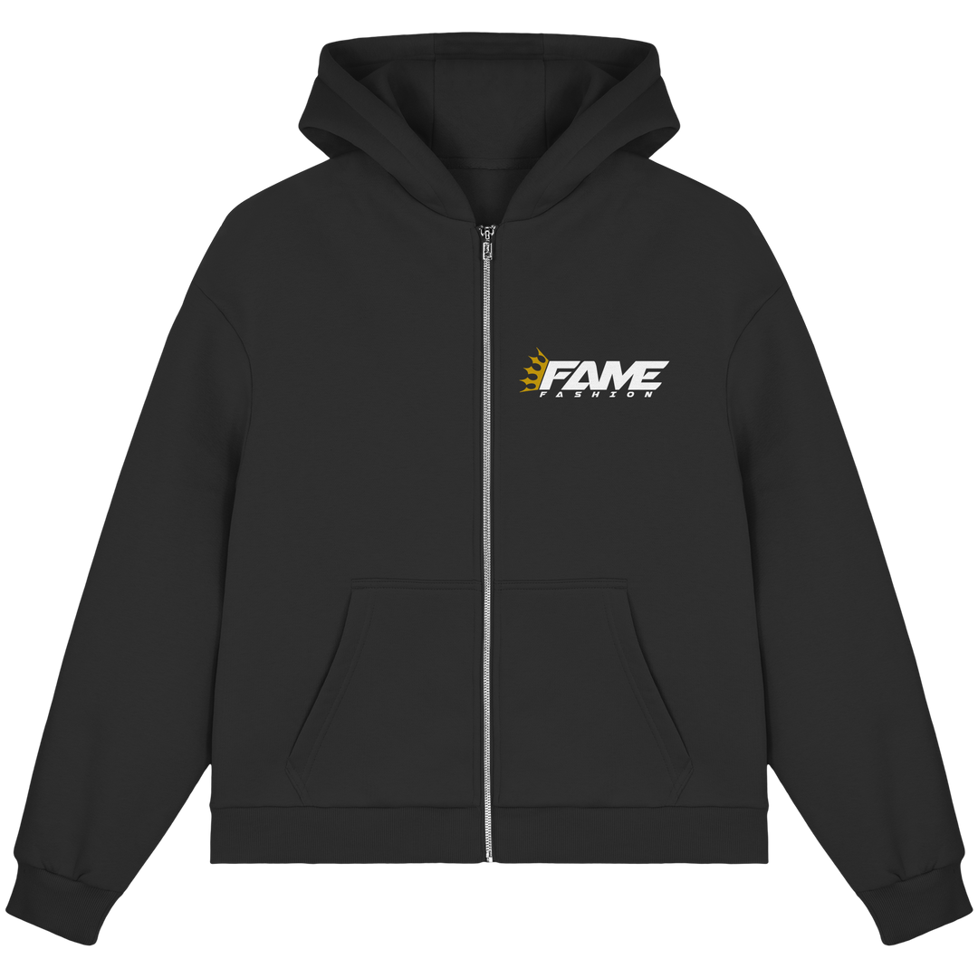 Pluizige rits rubs - donzige boxcut ritssluiting