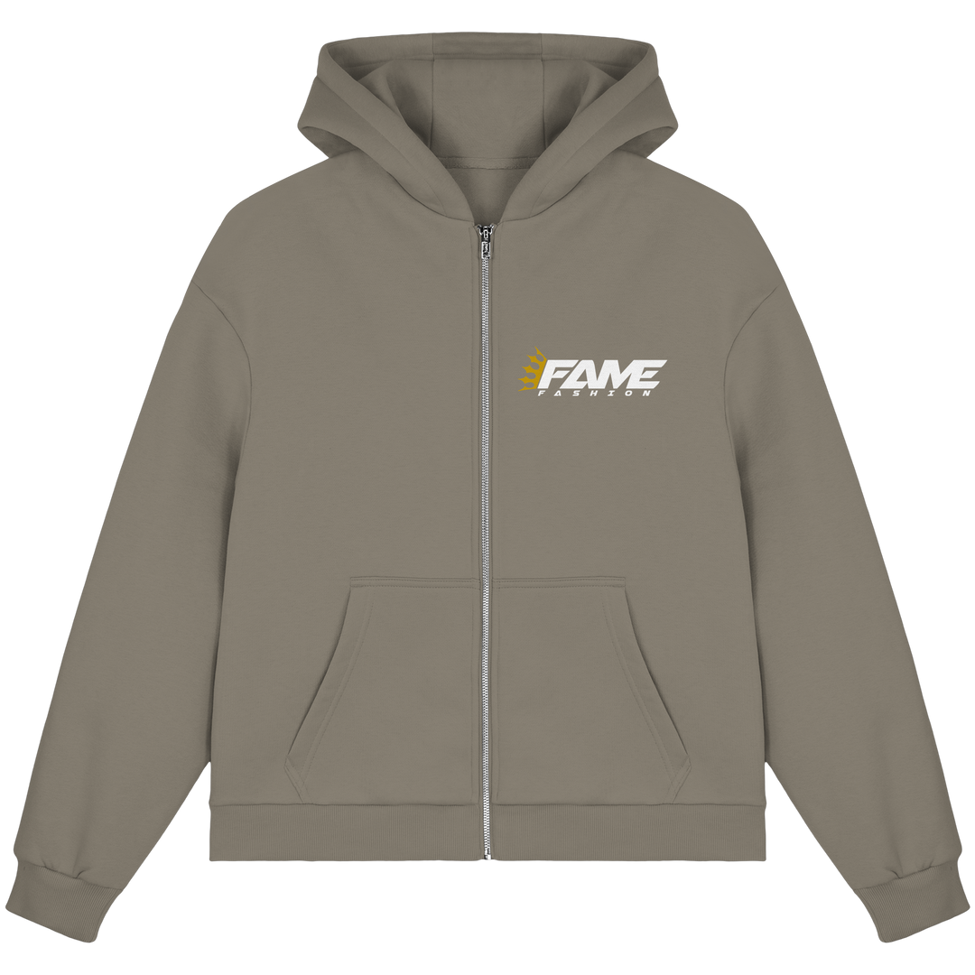 Pluizige rits rubs - donzige boxcut ritssluiting