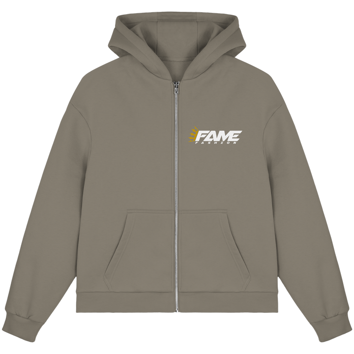 Pluizige rits rubs - donzige boxcut ritssluiting