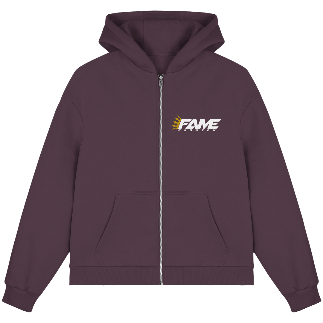 Pluizige rits rubs - donzige boxcut ritssluiting