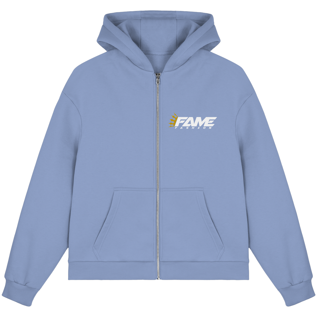 Pluizige rits rubs - donzige boxcut ritssluiting