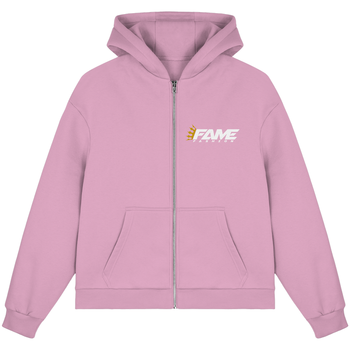 Pluizige rits rubs - donzige boxcut ritssluiting