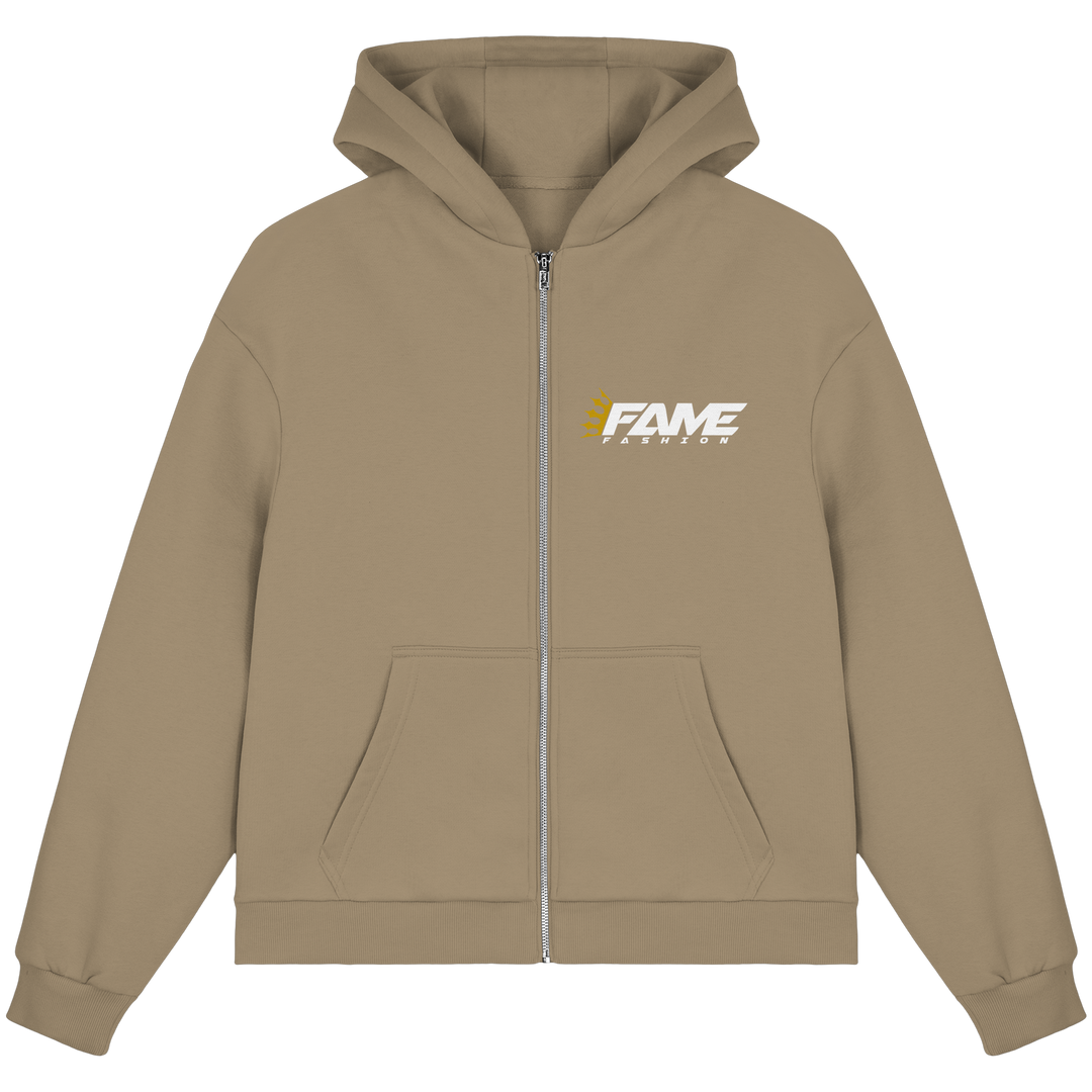 Pluizige rits rubs - donzige boxcut ritssluiting