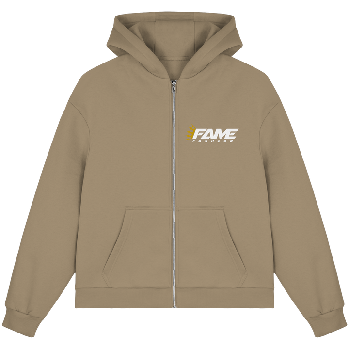 Pluizige rits rubs - donzige boxcut ritssluiting