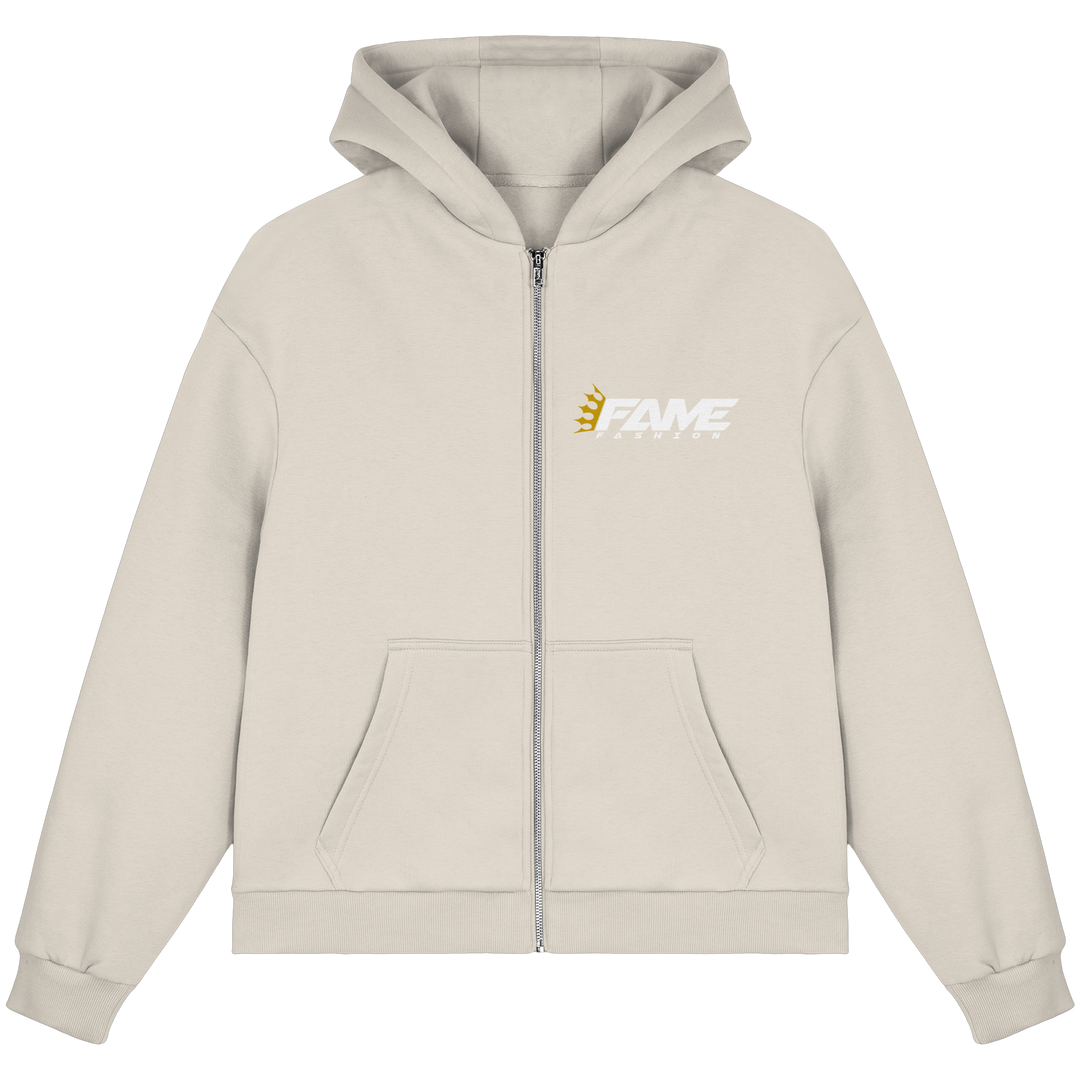 Pluizige rits rubs - donzige boxcut ritssluiting