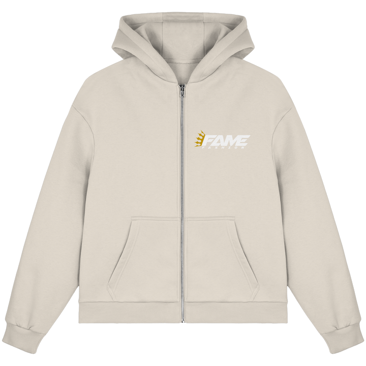 Pluizige rits rubs - donzige boxcut ritssluiting