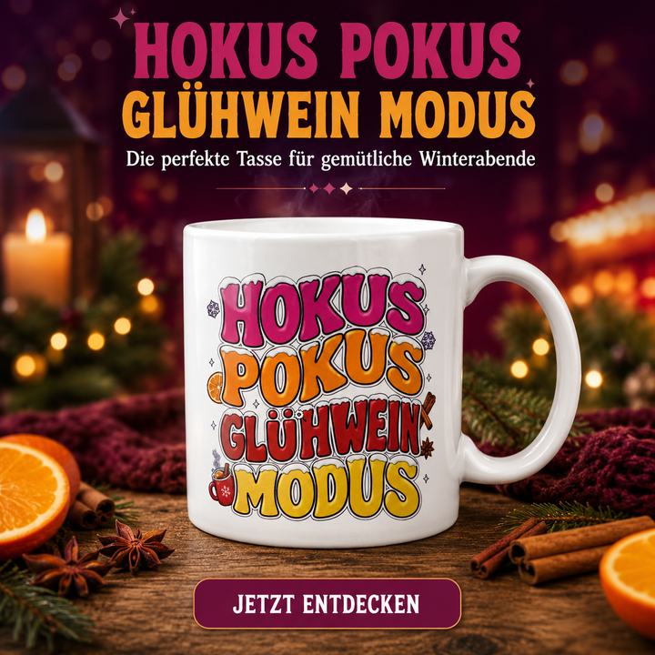 Hokus Pokus Glühwein Modus Tasse