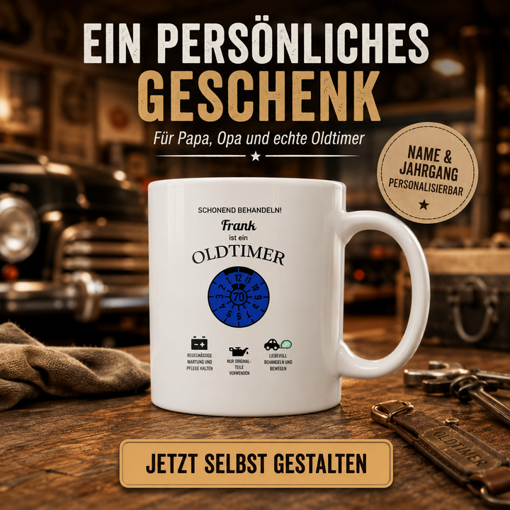 Oldtimer Tasse
