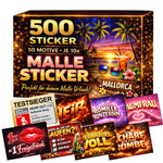 MEGA-Bundle - Malle Sticker Set (50 Motive)