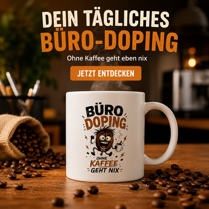 Büro Doping ...Tasse