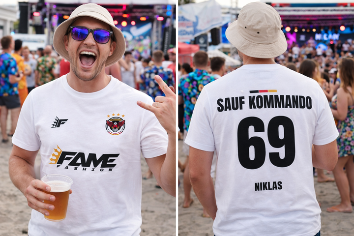 Drinking Commando - Germany T-Shirt (Personalizable)