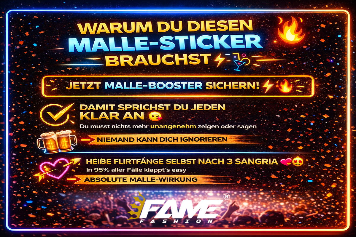 Bumsbar - Malle Sticker