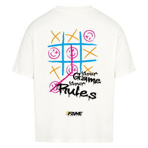 "Your Game, Your Rules" Oversized Tee