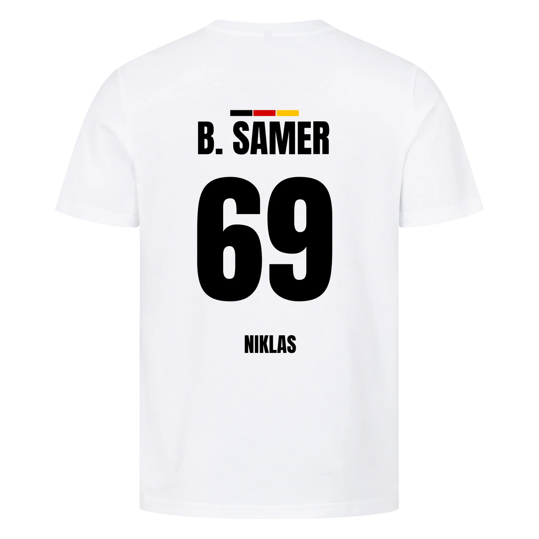 Higher Blanks T-shirt Back Weiß