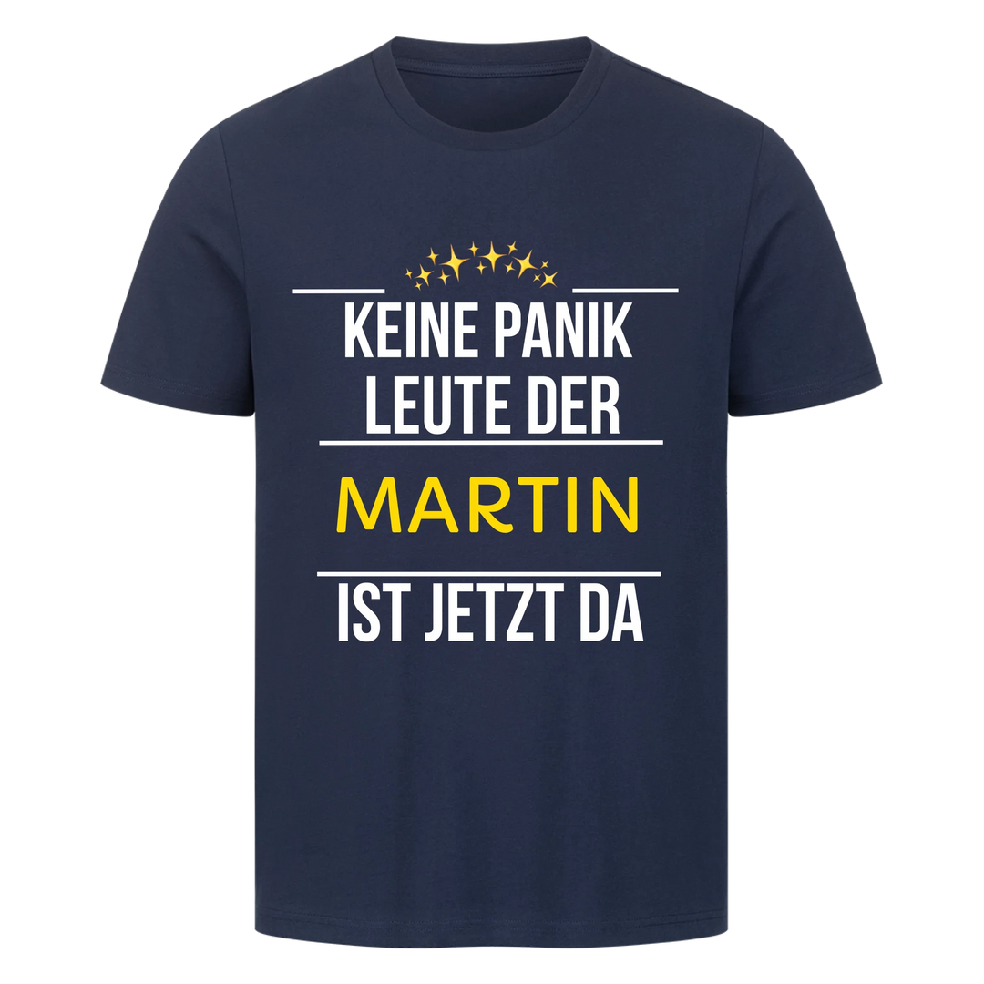 Mock Up Tshirt Navy front