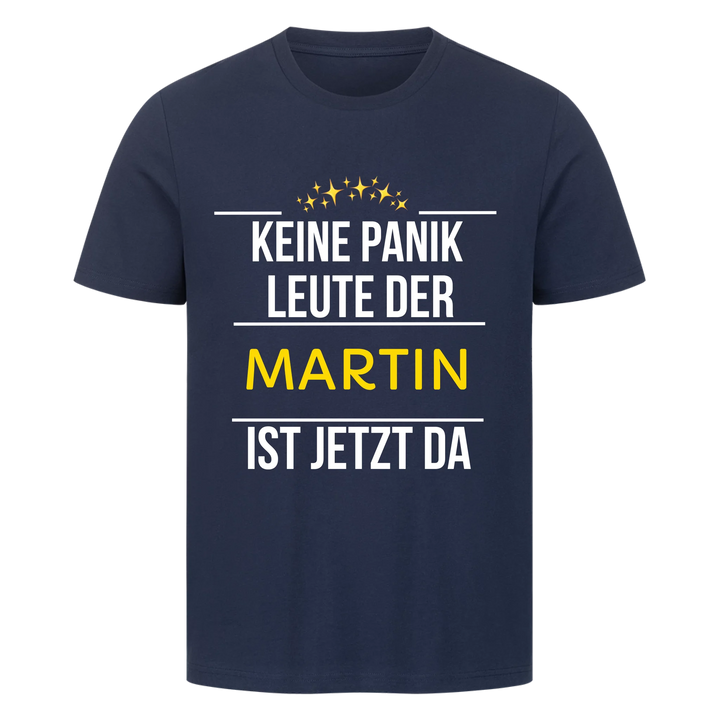 Mock Up Tshirt Navy front