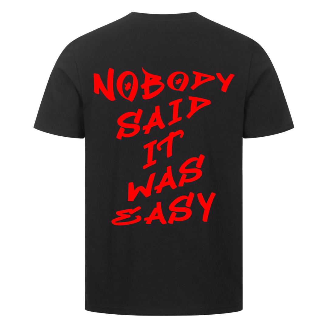 Higher Blanks T-shirt Back Schwarz