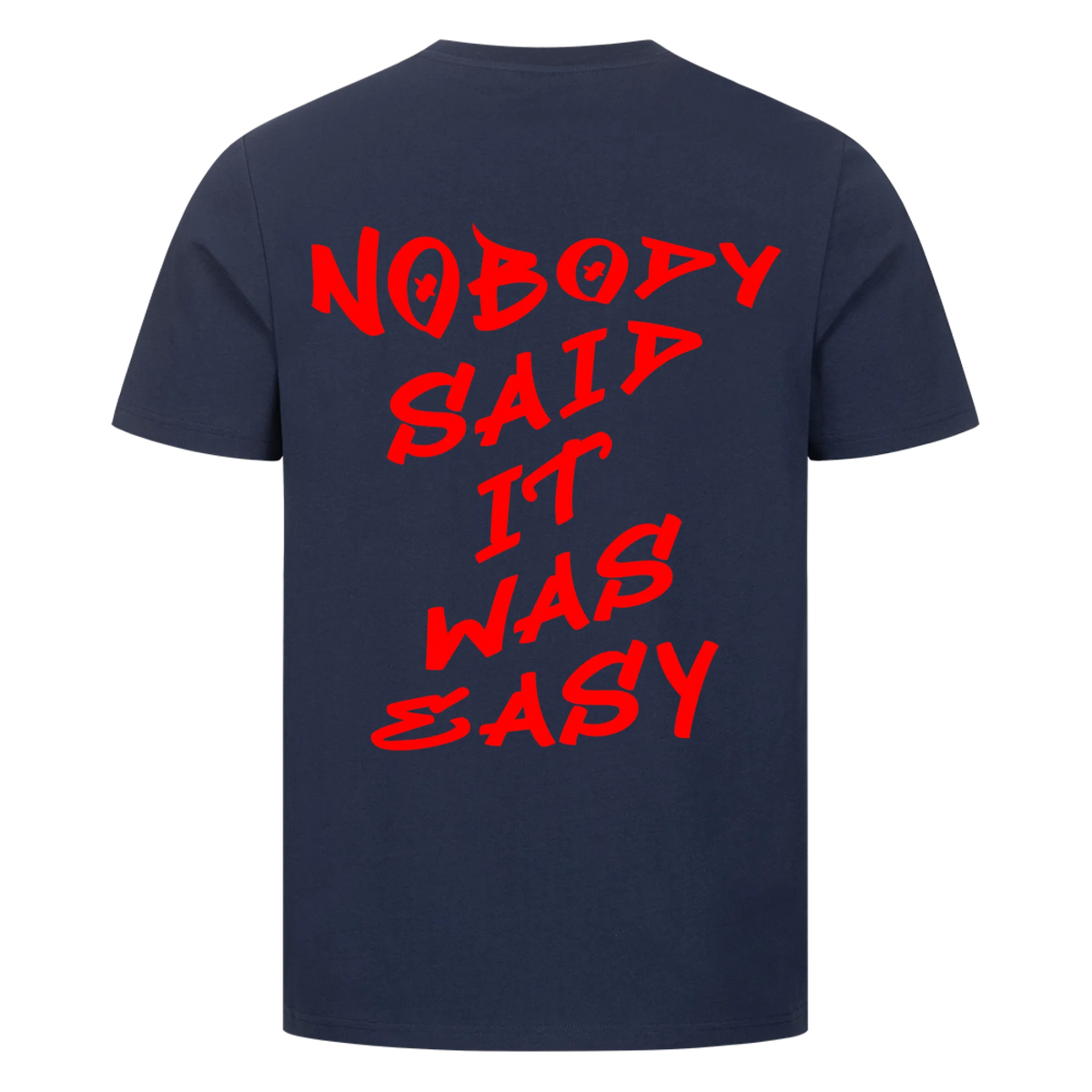 Higher Blanks T-shirt Back Navyblue