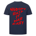 Higher Blanks T-shirt Back Navyblue
