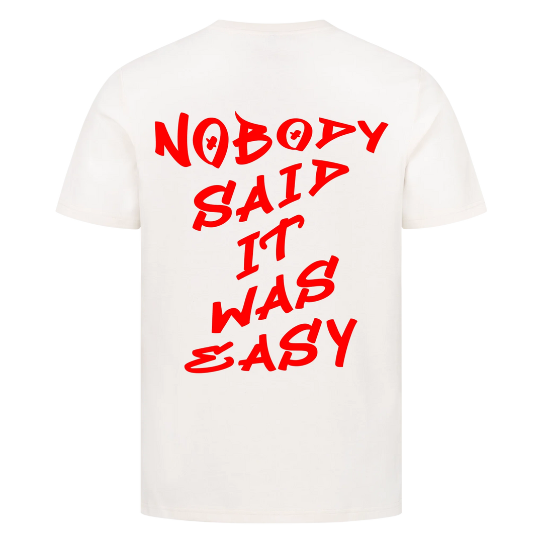 Higher Blanks T-shirt Back Natural Raw