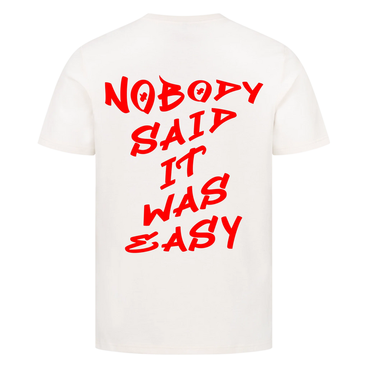 Higher Blanks T-shirt Back Natural Raw