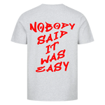 Higher Blanks T-shirt Back Heather Grey