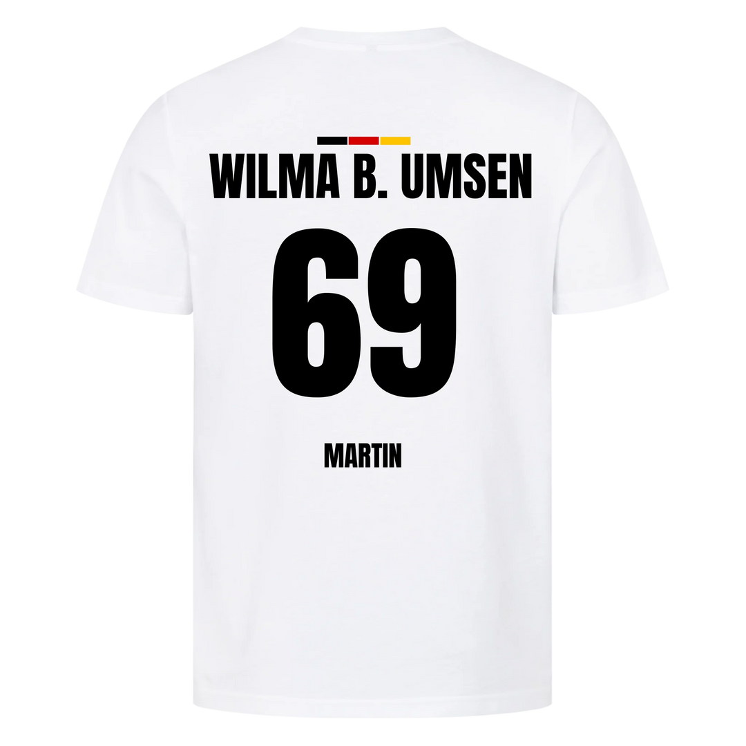 Higher Blanks T-shirt Back Weiß