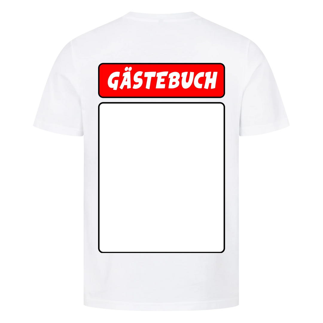 Higher Blanks T-shirt Back Weiß