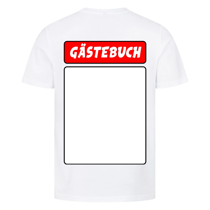 Higher Blanks T-shirt Back Weiß