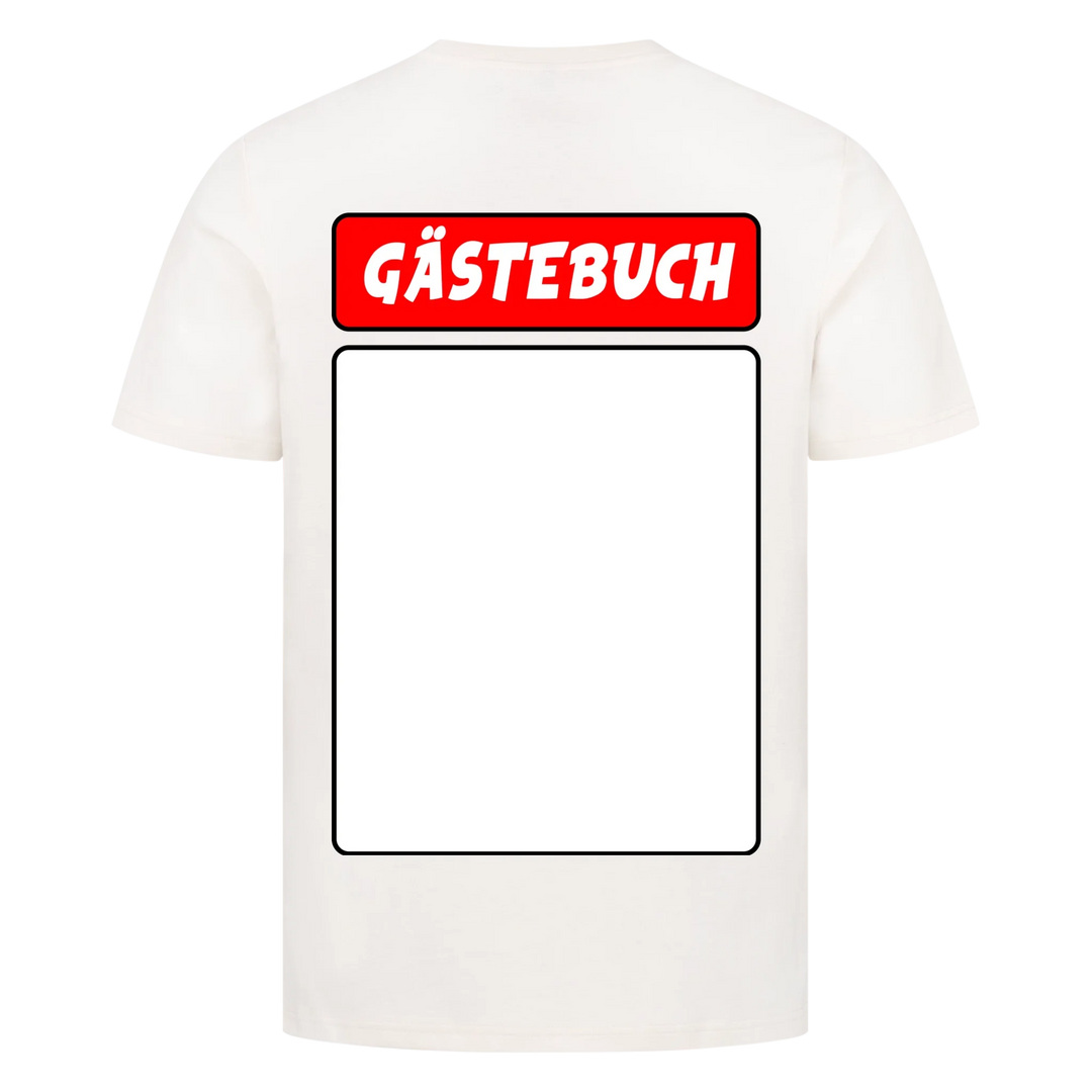 Higher Blanks T-shirt Back Natural Raw