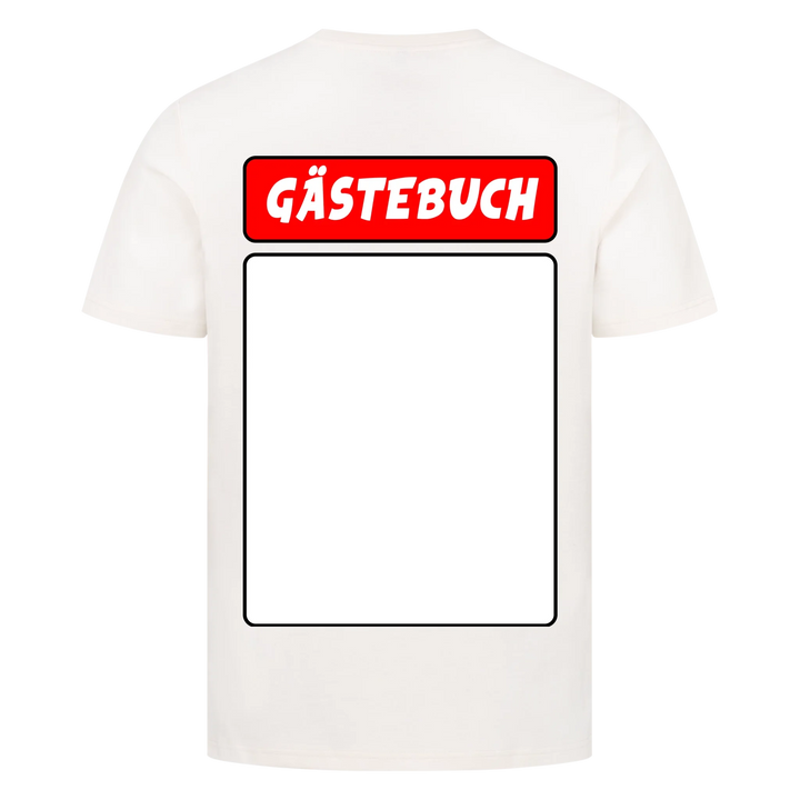 Higher Blanks T-shirt Back Natural Raw