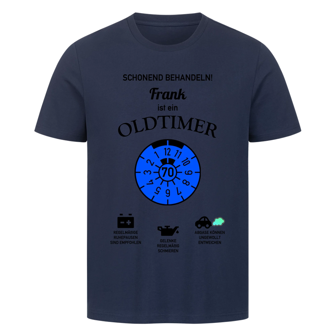 Mock Up Tshirt Navy front