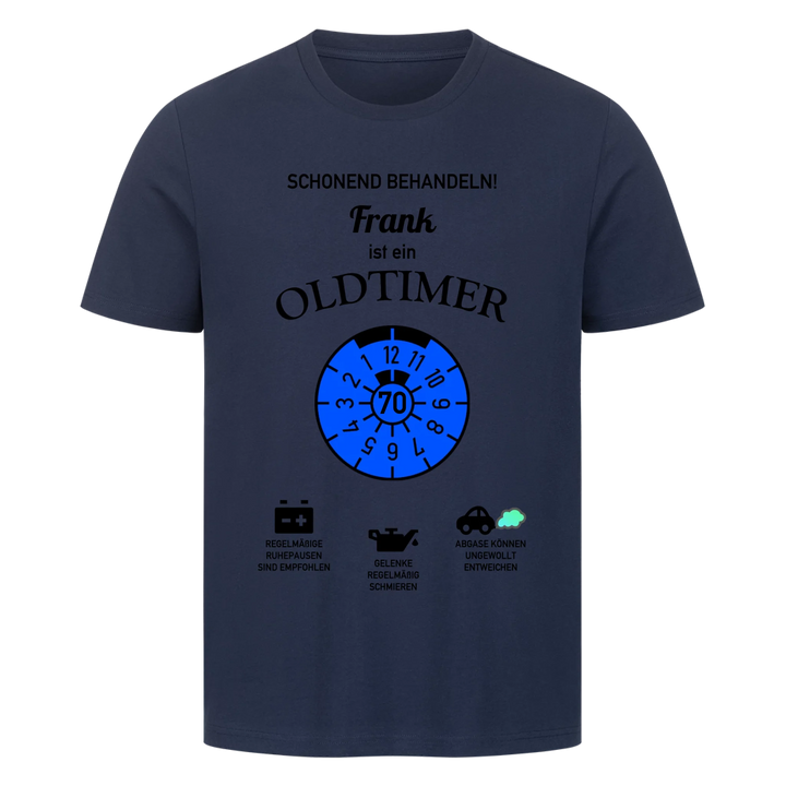 Mock Up Tshirt Navy front