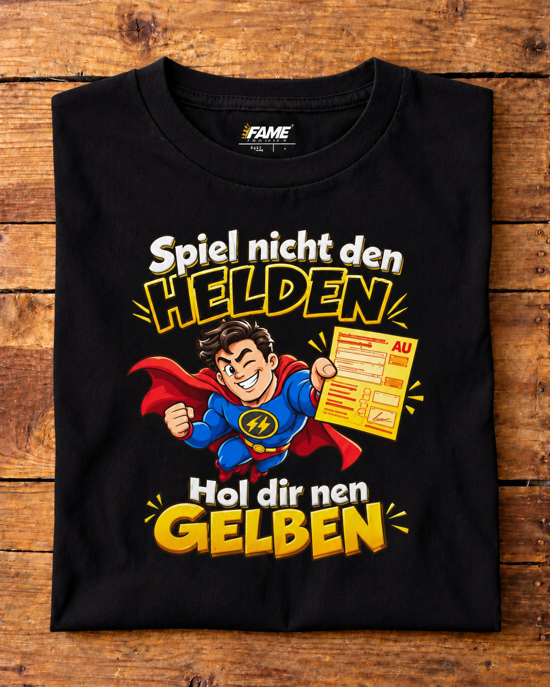 Spiel nicht den Helden... T-Shirt