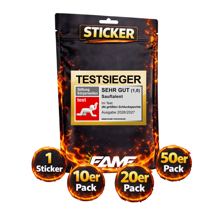 TESTSIEGER SAUFTALENT Malle Sticker
