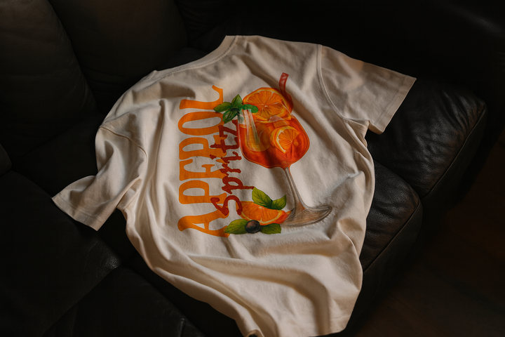 "APEROL Spritz" Oversized Shirt