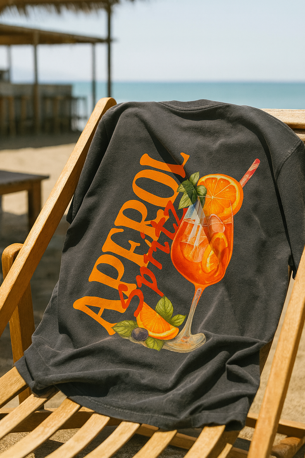 "APEROL Spritz" Oversized Shirt
