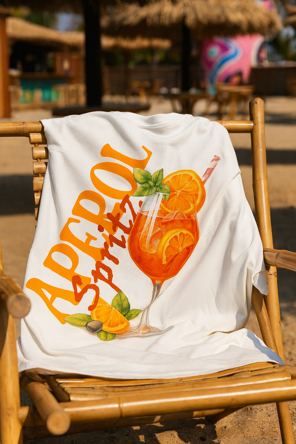 "APEROL Spritz" Oversized Shirt