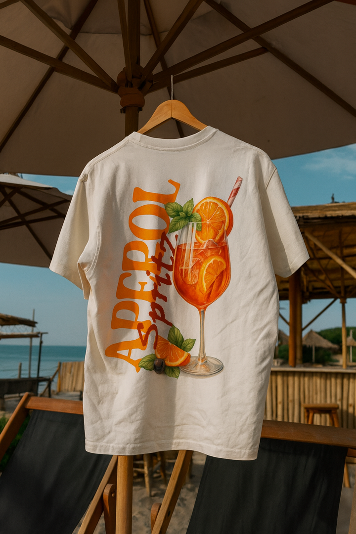 "APEROL Spritz" Oversized Shirt