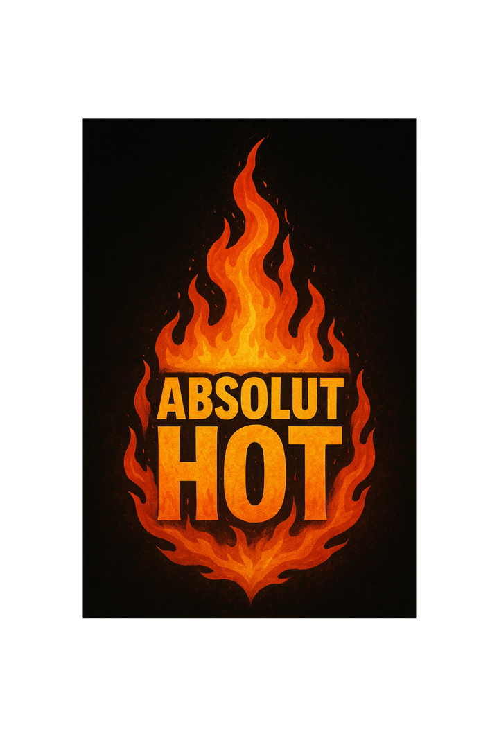 Absolut HOT Malle Sticker