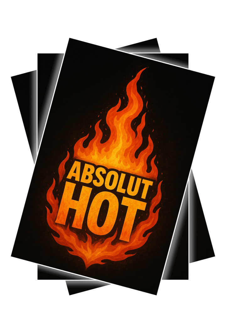 Absolut HOT Malle Sticker