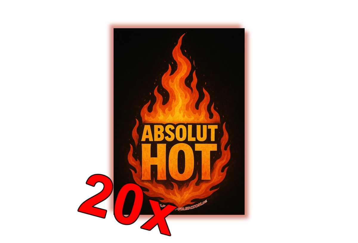 Absolut HOT Malle Sticker