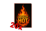 Absolut HOT Malle Sticker