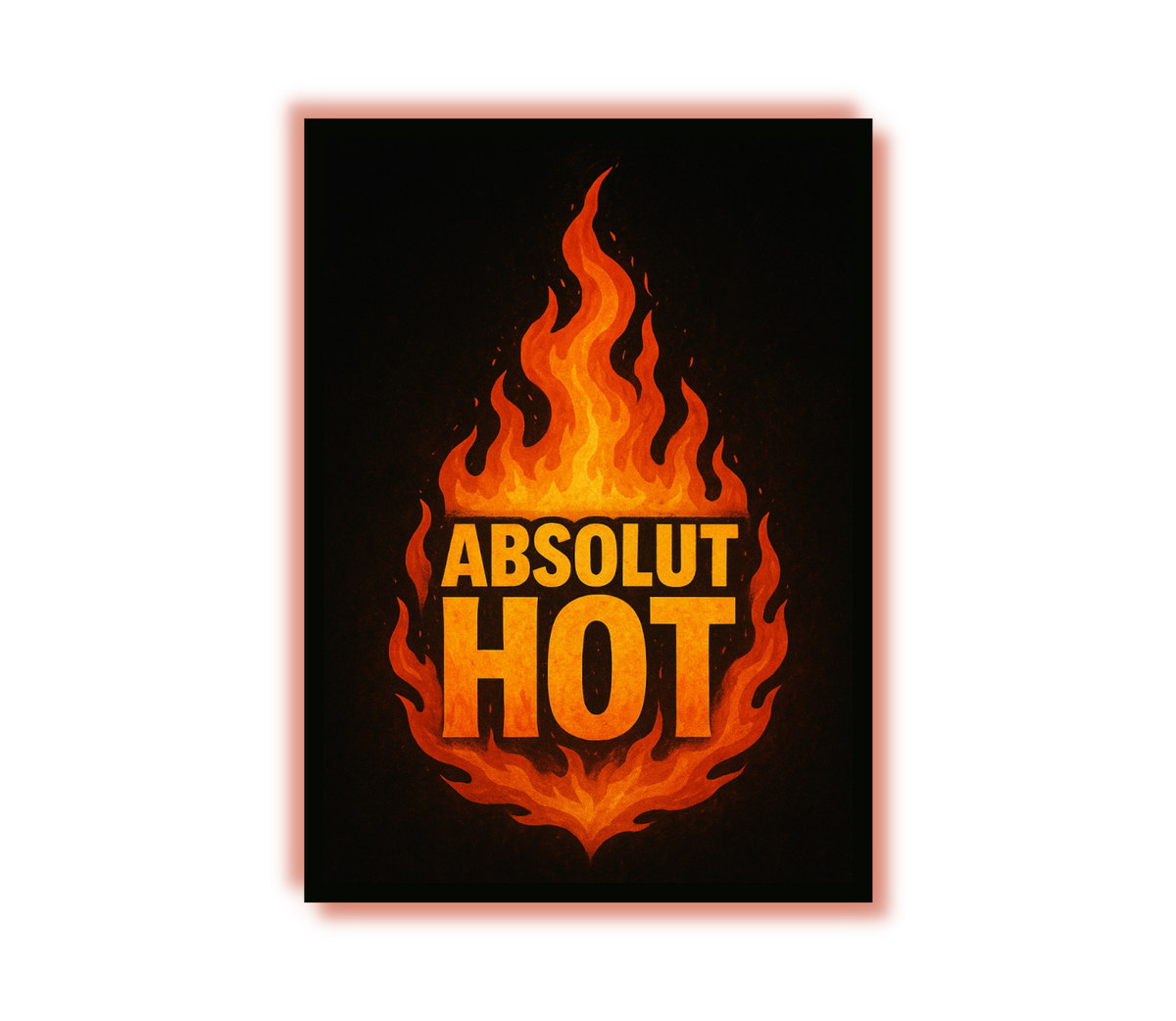 Absolut HOT Malle Sticker