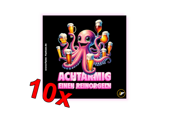 EIGHT-ARMED A PURE ORGAN MALLE STICKER