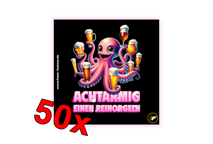 EIGHT-ARMED A PURE ORGAN MALLE STICKER