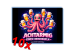 Achtarmig einen Reinorgeln 2.0 Malle Sticker